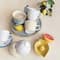 Hello Honey® 4.5" Floral Mosaic Stoneware Bowl Set